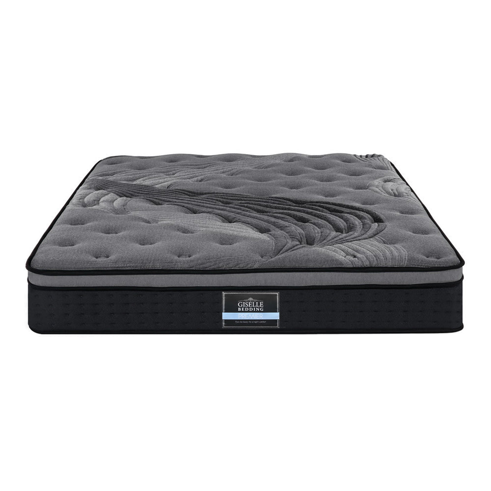 Giselle Bedding Alanya Euro Top Pocket Spring Mattress 34cm Thick King-2