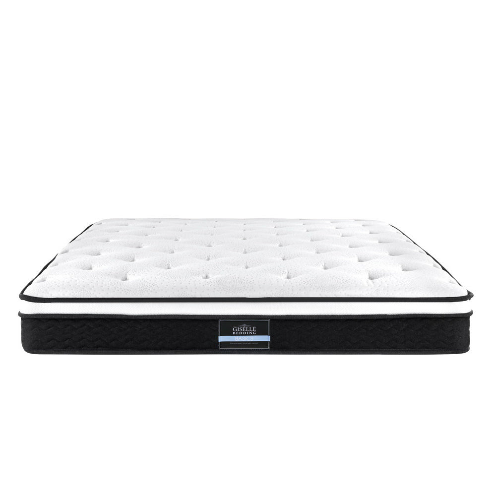 Giselle Bedding Bonita Euro Top Bonnell Spring Mattress 21cm Thick King-2