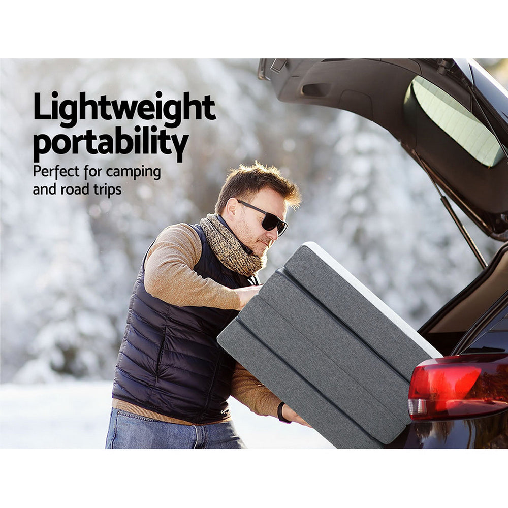 Giselle Bedding Folding Mattress Camping Foldable Portable Mattress Floor Bed-6