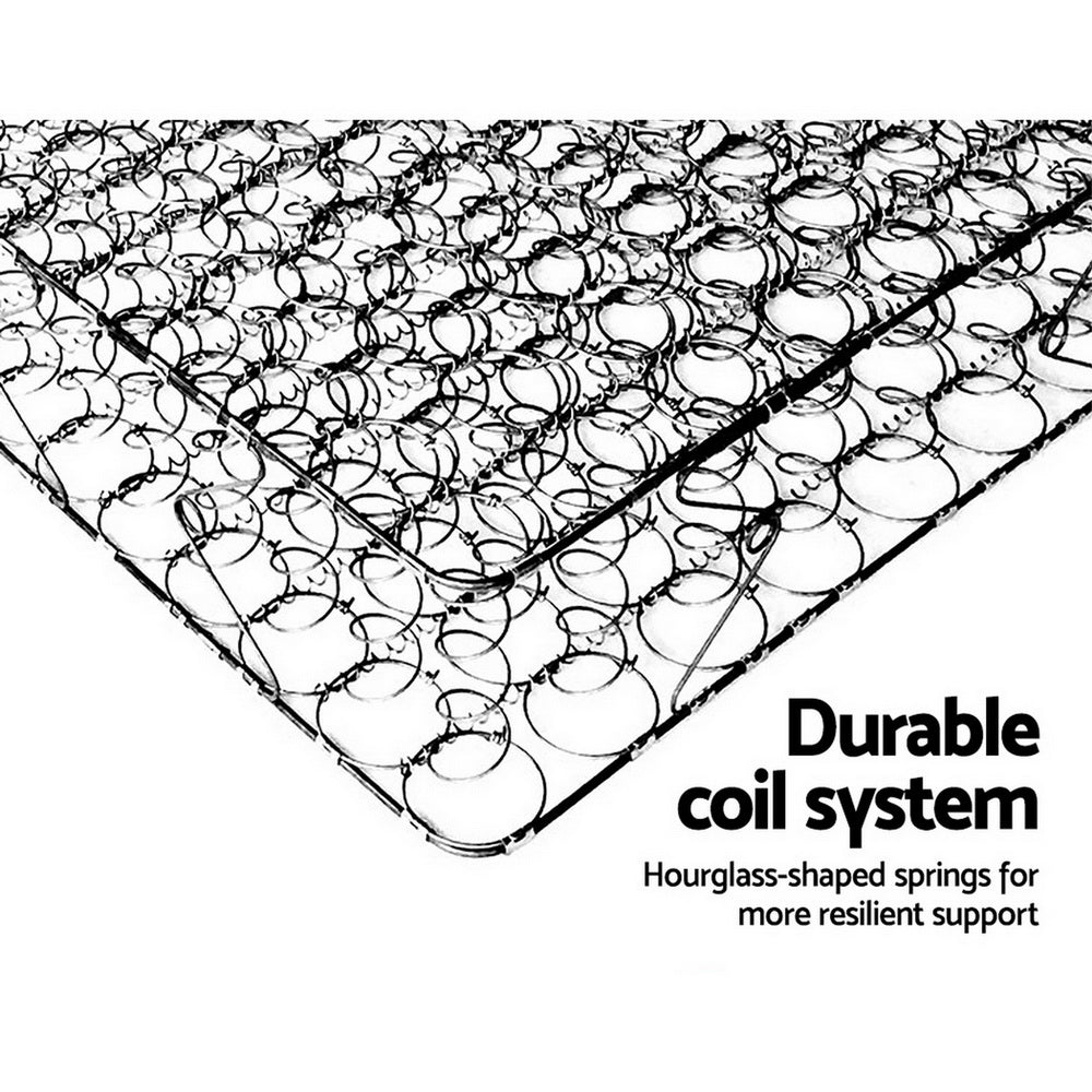 Giselle Bedding Glay Bonnell Spring Mattress 16cm Thick Double-6