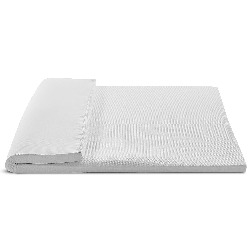 Giselle Bedding Memory Foam Mattress Topper w/Cover 8cm - Single-3