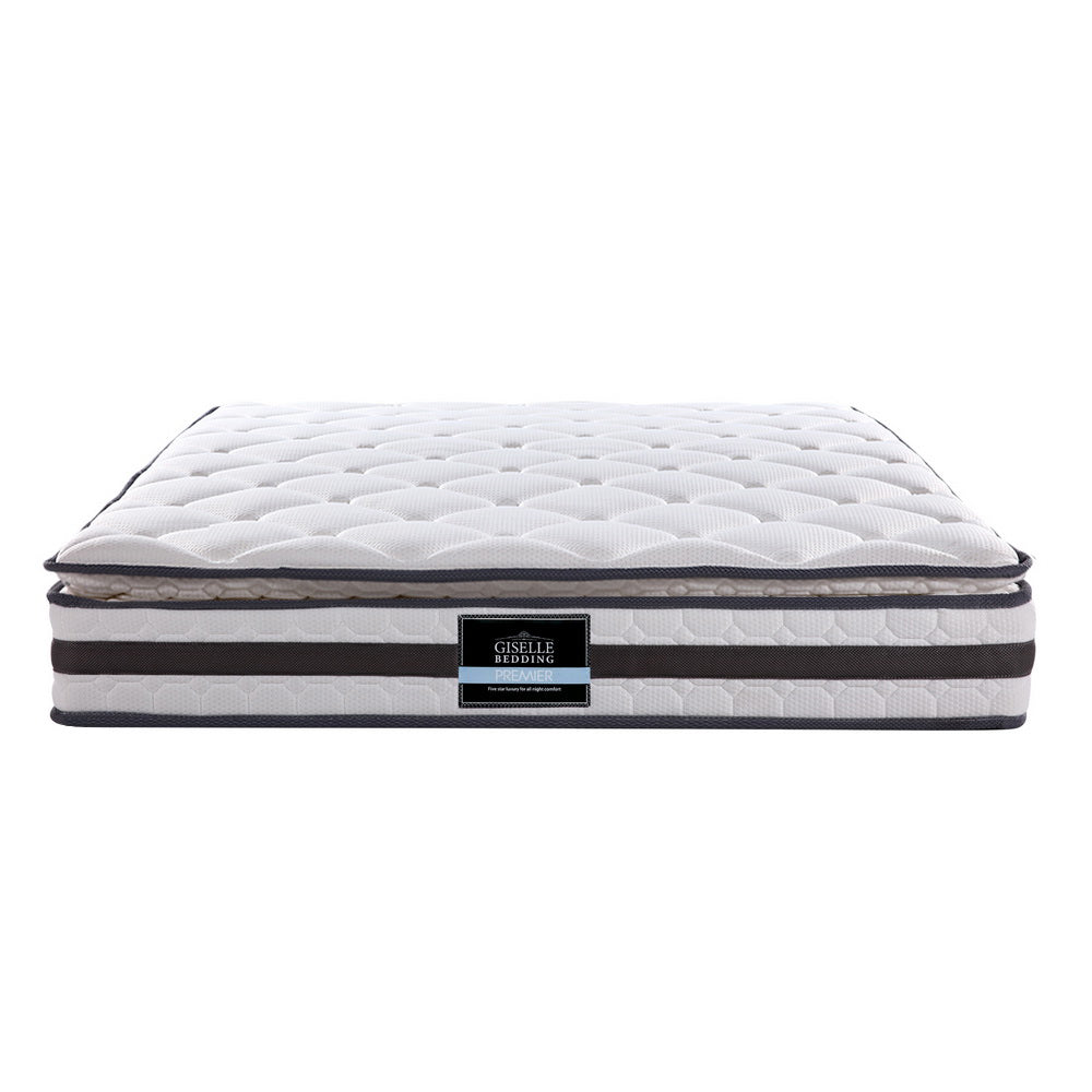 Giselle Bedding Normay Bonnell Spring Mattress 21cm Thick Queen-2