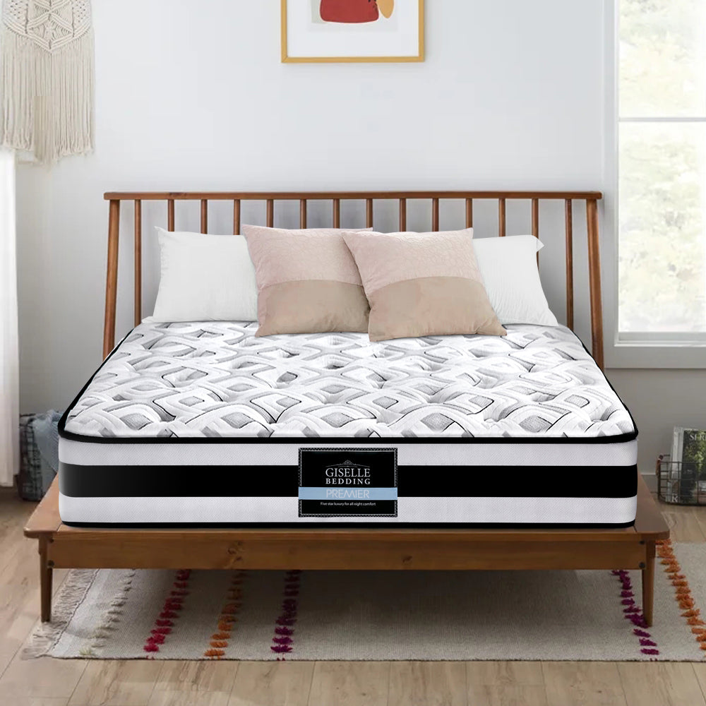 Giselle Bedding Rumba Tight Top Pocket Spring Mattress 24cm Thick King-7