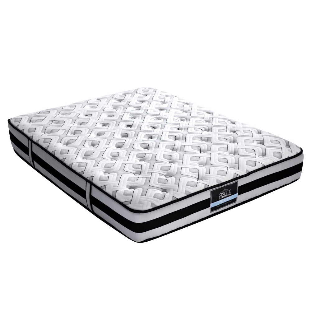Giselle Bedding Rumba Tight Top Pocket Spring Mattress 24cm Thick King-0