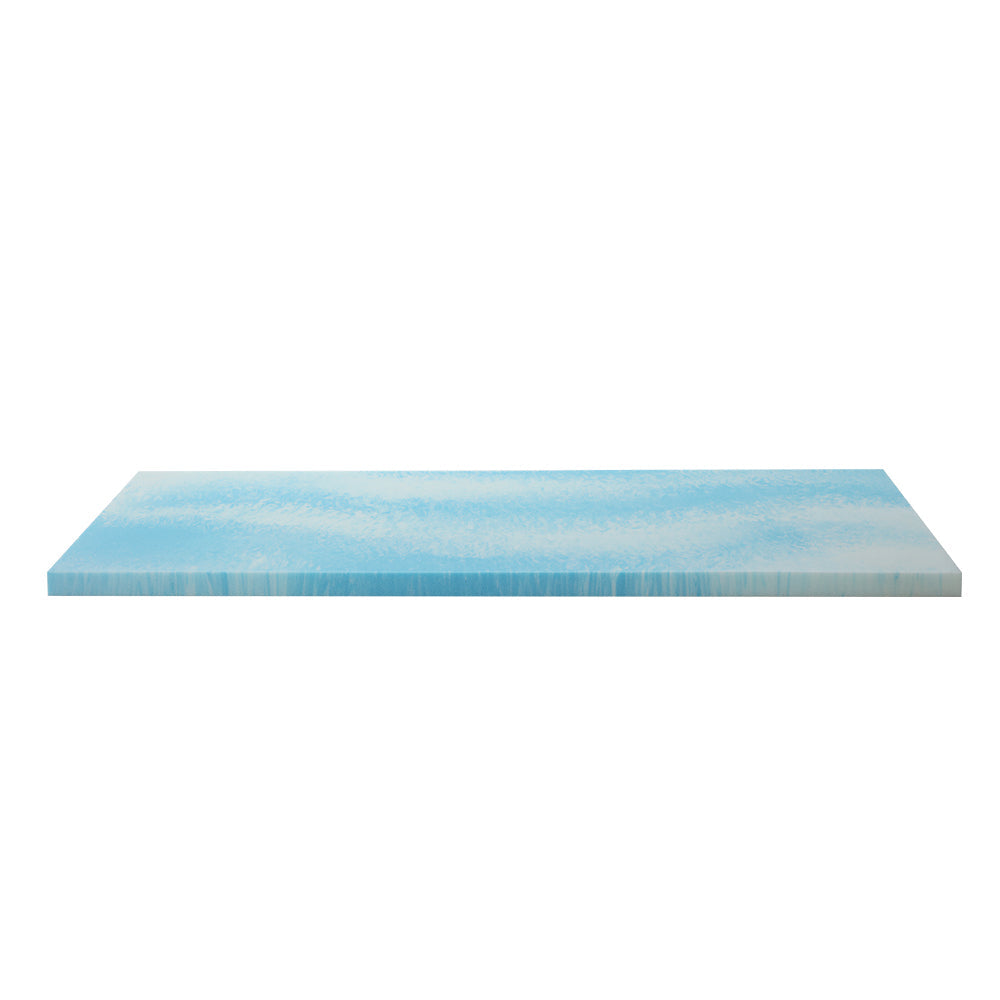 Giselle Cool Gel Memory Foam Topper Mattress Toppers w/ Bamboo Cover 5cm QUEEN-3