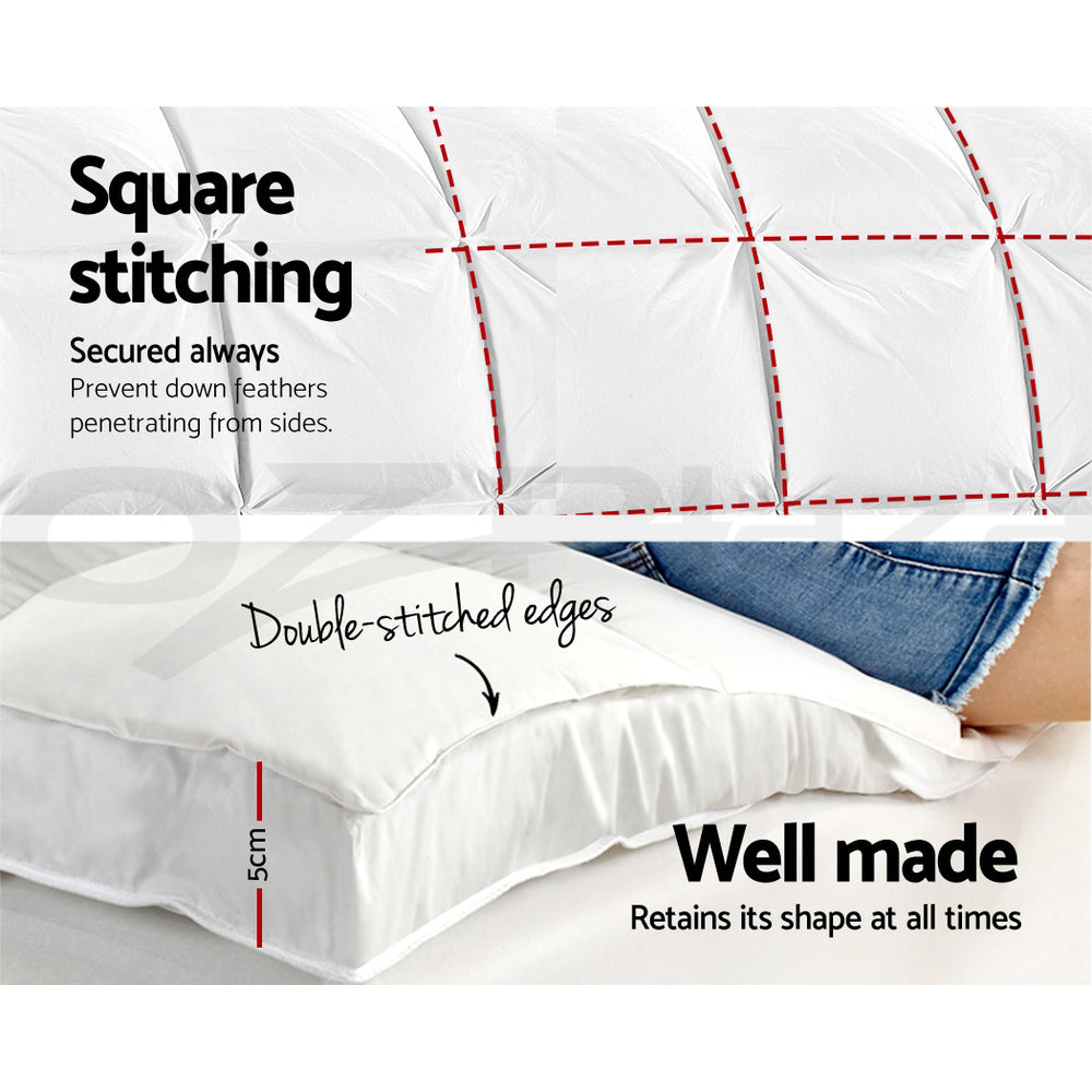 Giselle Double Mattress Topper Bamboo Fibre Pillowtop Protector-4