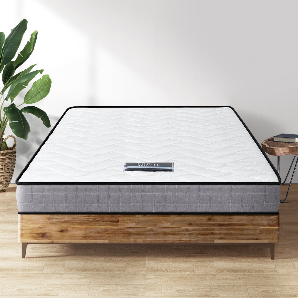 Giselle Mattress Medium Firm Mattresses Tight Top Bed Bonnel Spring 13cm SINGLE-7