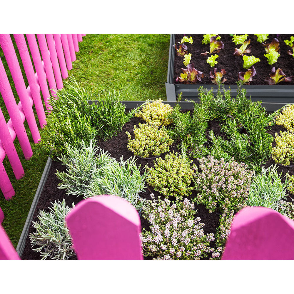 Greenfingers Garden Bed 2PCS 210X90X30cm Galvanised Steel Raised Planter-5
