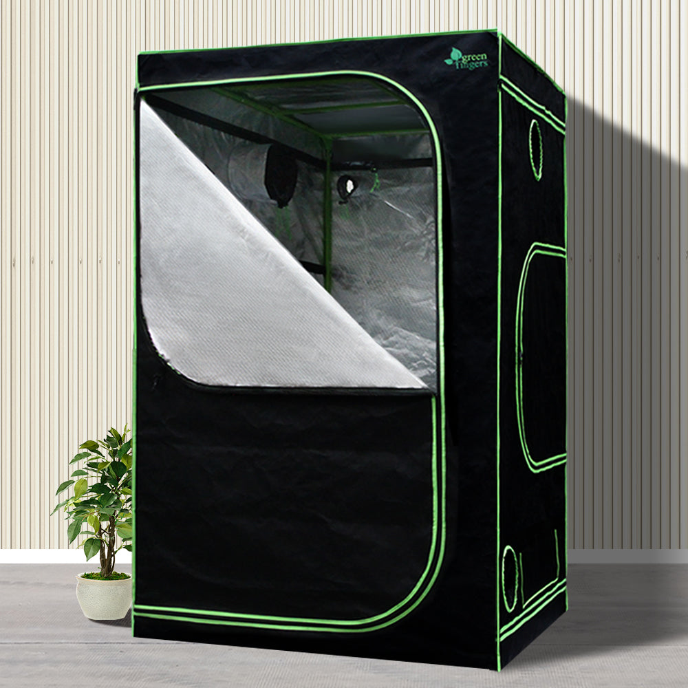 Greenfingers Grow Tent 1200W LED Grow Light 120X120X200cm Mylar 6" Ventilation-7