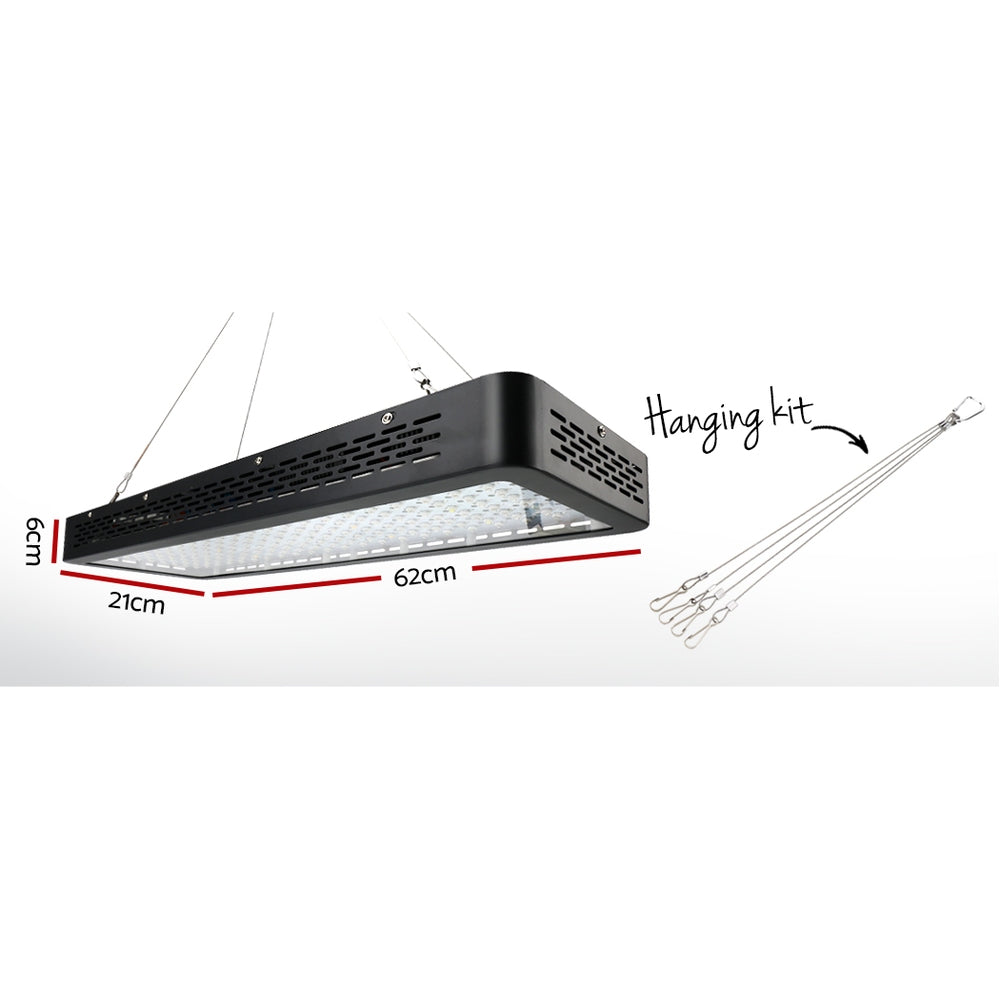 Greenfingers Grow Tent 2000W LED Grow Light 240X120X200cm Mylar 6" Ventilation-3