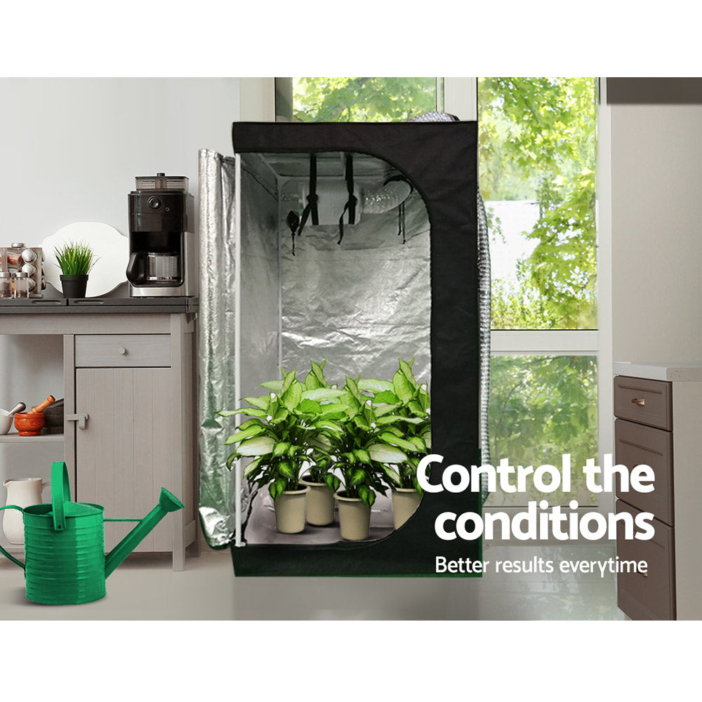 Greenfingers Hydroponics Grow Tent Ventilation Kit Vent Fan Carbon Filter Duct Ducting 4 inch-3