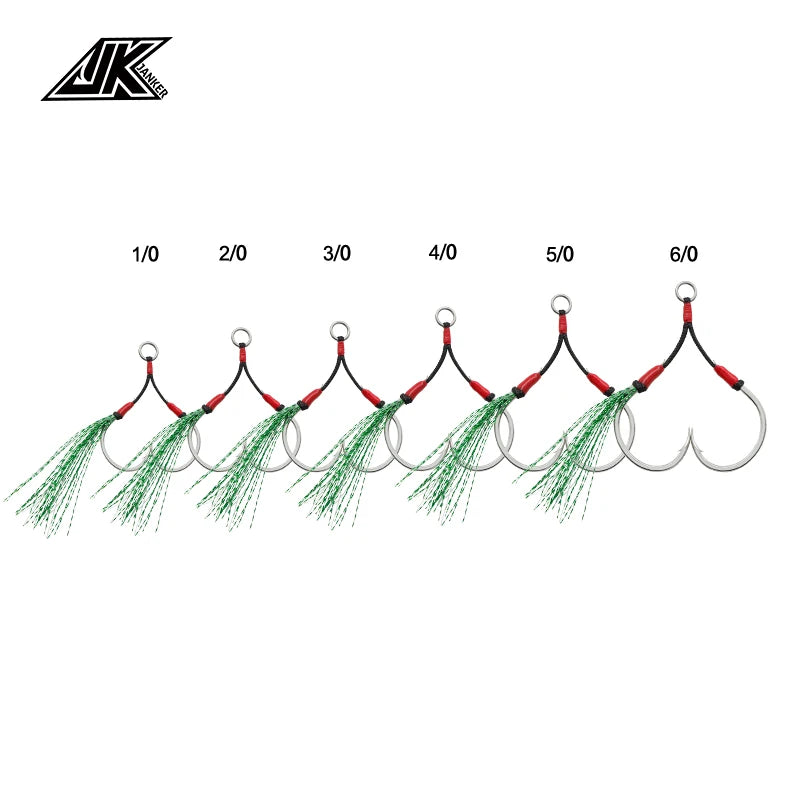 JK New Hook Super Anti Rust Seawater Craftsmanship Extremely Strong Fishing Gear