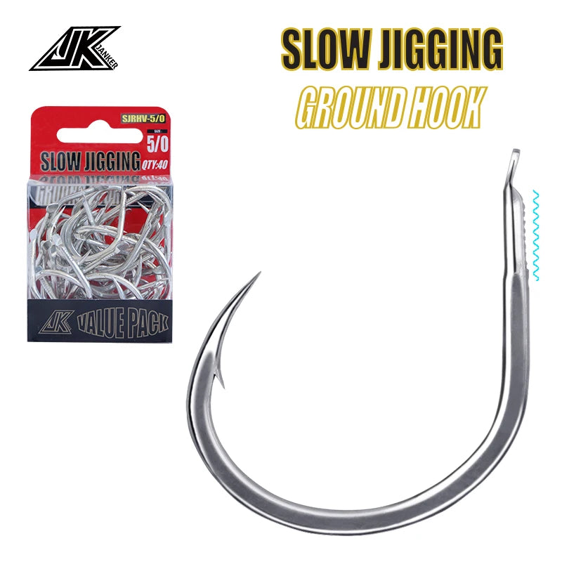 JK New Hook Super Anti Rust Seawater Craftsmanship Extremely Strong Fishing Gear