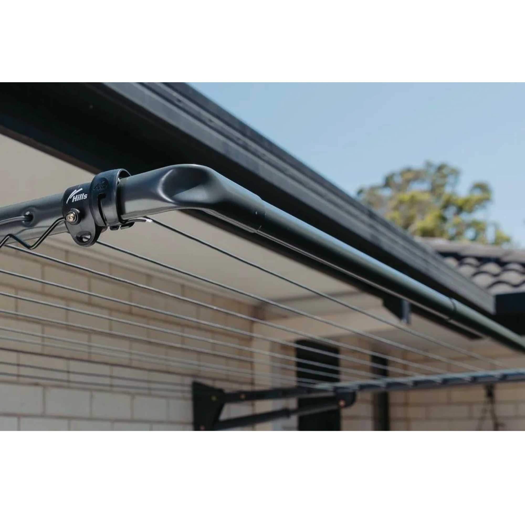 Hills Mini Frame Folding Clothesline Monument 8.4m Mounted Washing Clothes Line-5