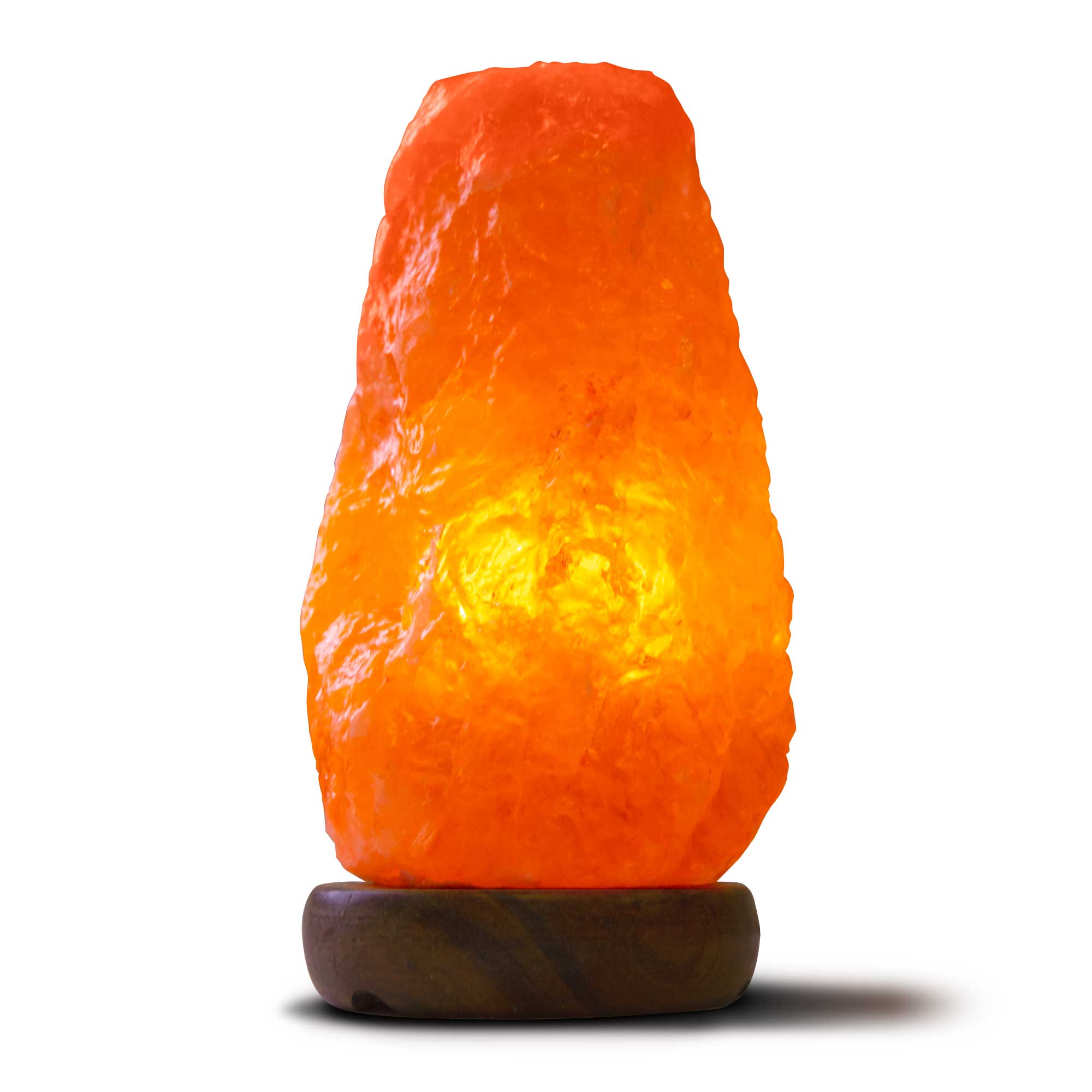 Himalayan Pink Salt Lamp + 12W 12V Switch - Carved Shape Natural Crystal Rock-25