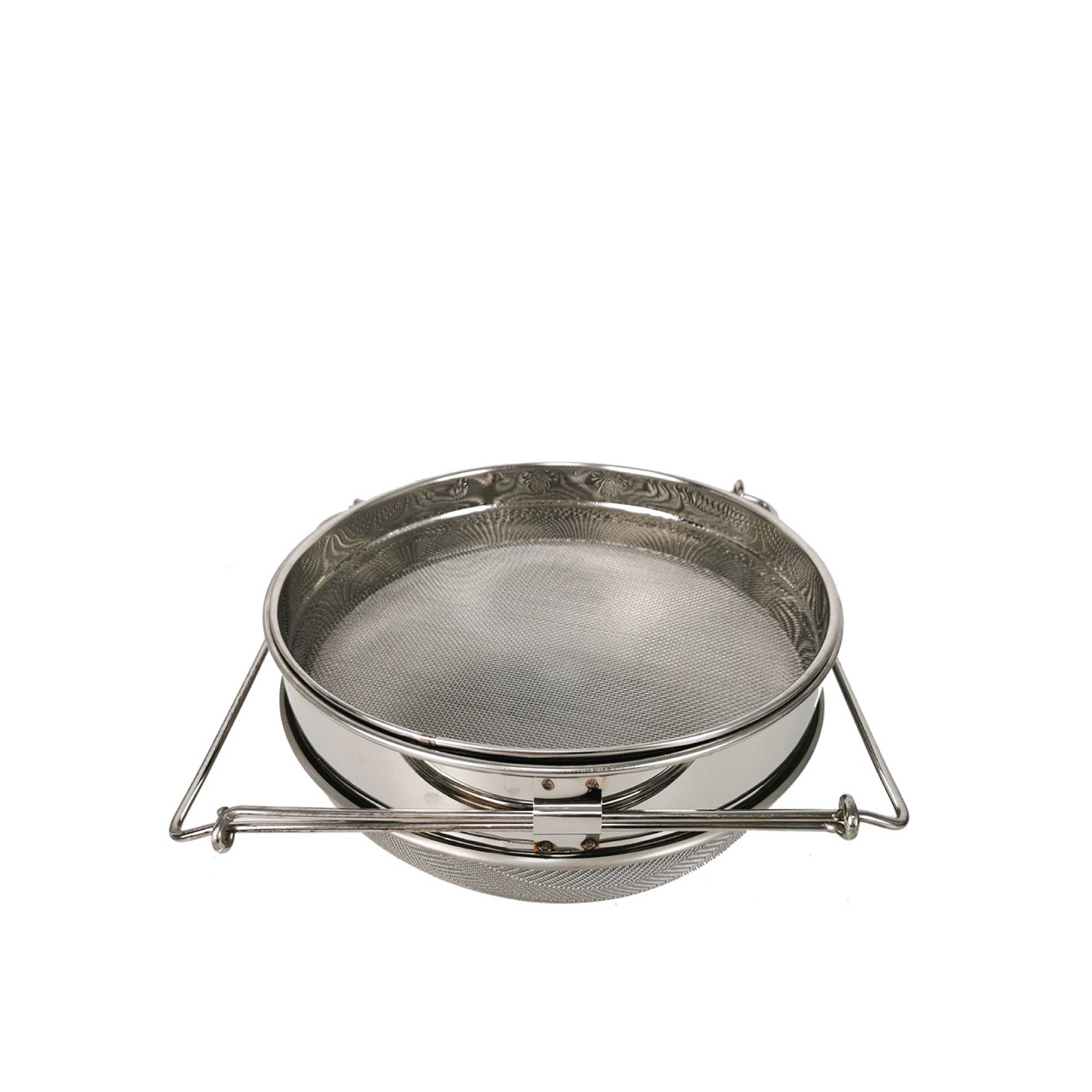 Honey Strainer Double Sieve - Coarse and Fine Mesh Filtering Screens Beekeeping-1