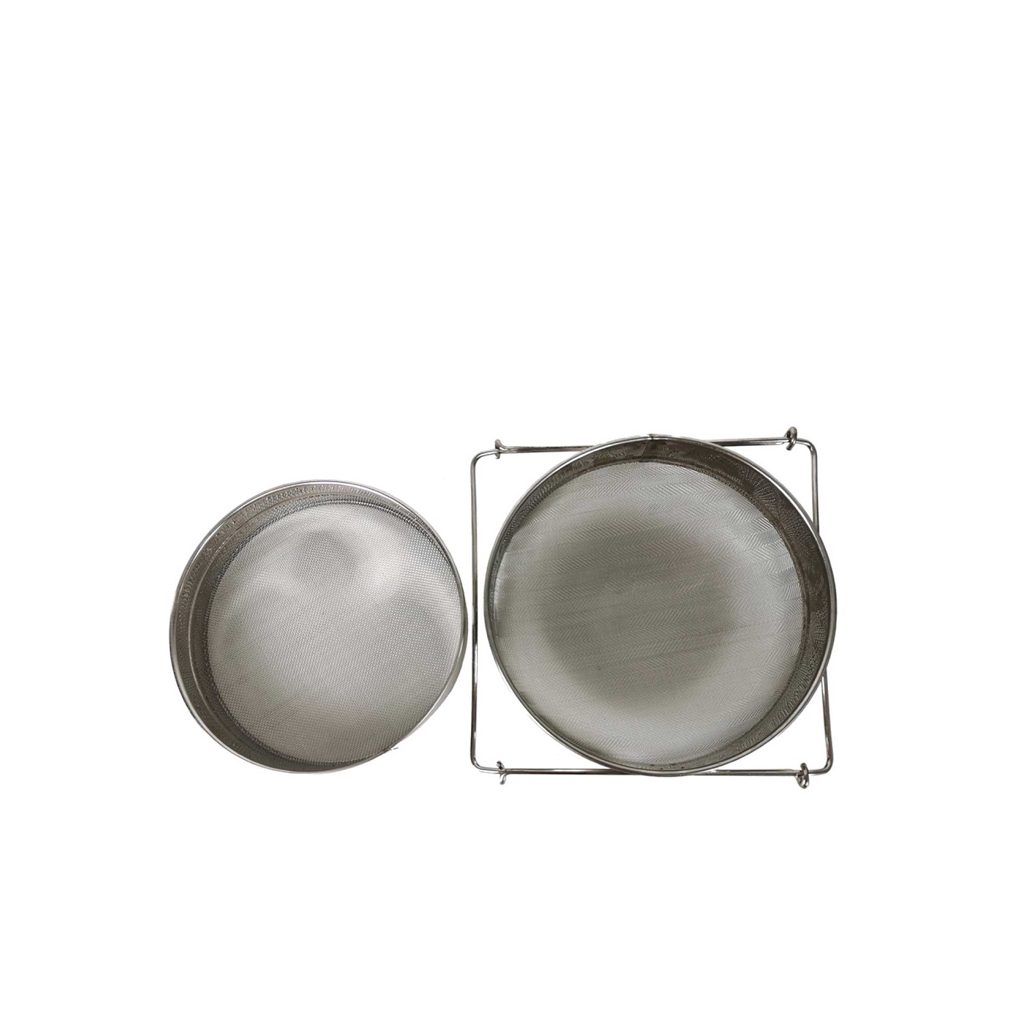 Honey Strainer Double Sieve - Coarse and Fine Mesh Filtering Screens Beekeeping-4
