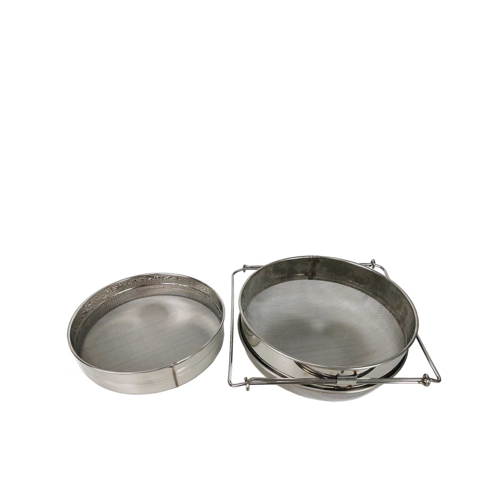 Honey Strainer Double Sieve - Coarse and Fine Mesh Filtering Screens Beekeeping-5
