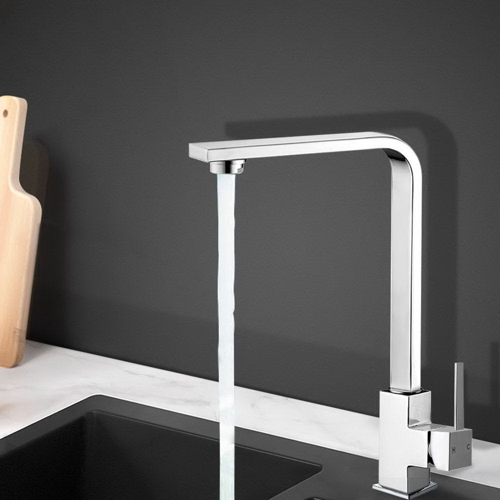 Kitchen Mixer Tap - Silver-7