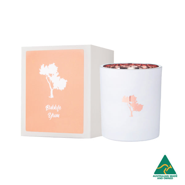 LUXE NATURAL SOY CANDLE - BUBBLE YUM-0