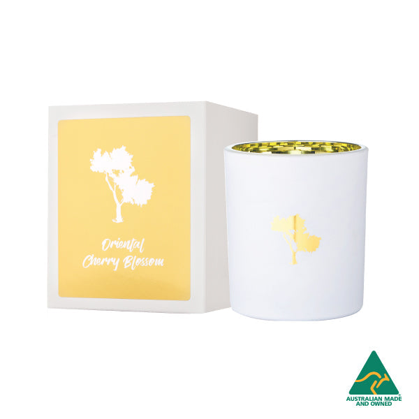 LUXE NATURAL SOY CANDLE - ORIENTAL CHERRY BLOSSOM-0