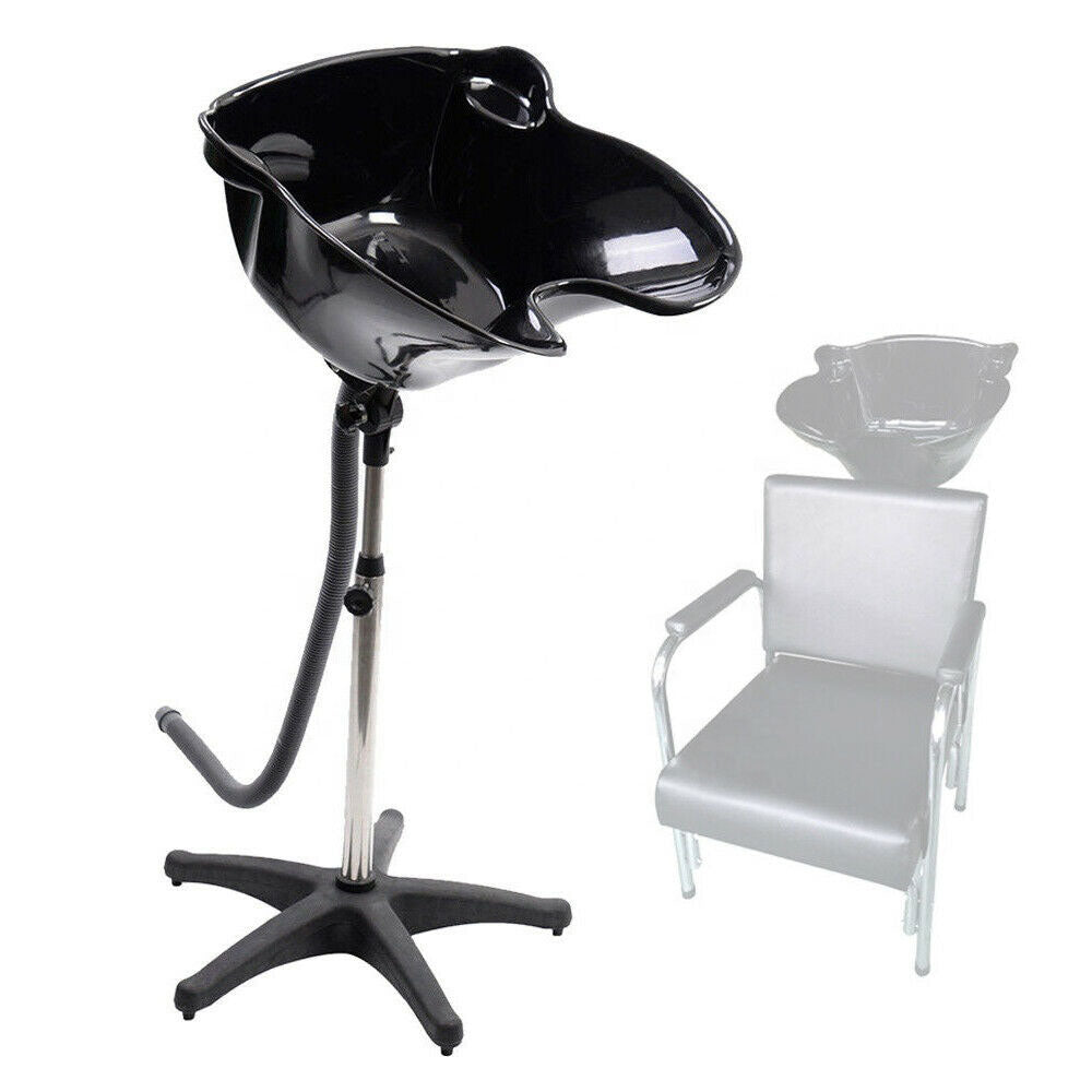 Large Portable Hairdressing Salon Basin Deep Hair Washing Sink Shampoo Wash Bowl-11