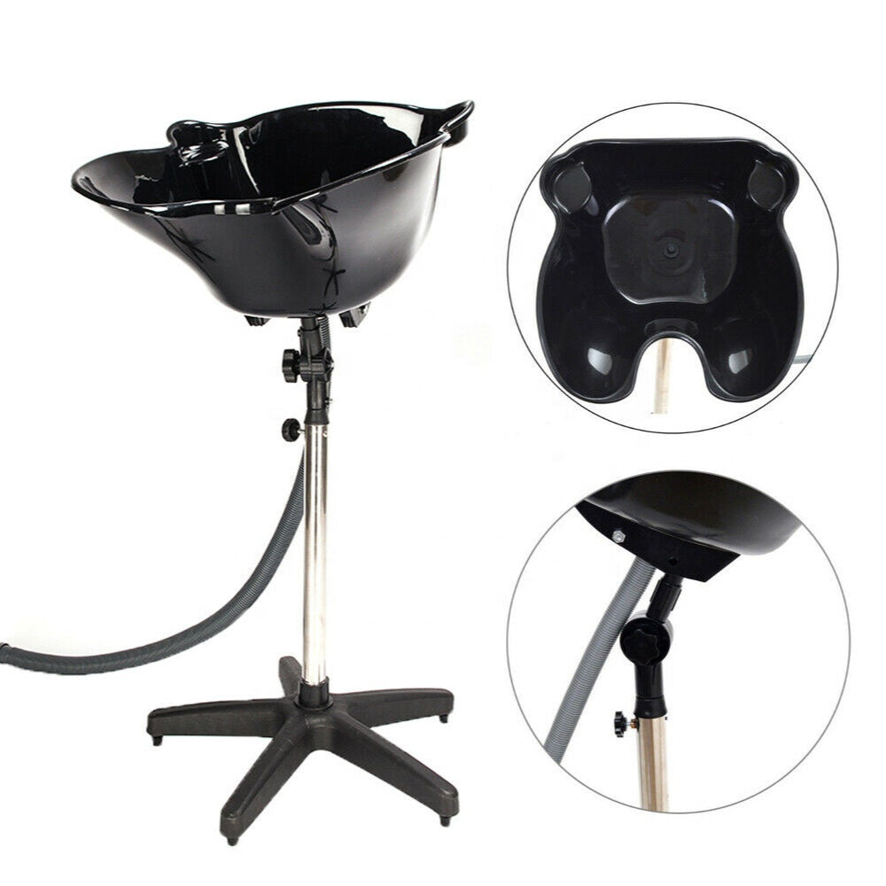 Large Portable Hairdressing Salon Basin Deep Hair Washing Sink Shampoo Wash Bowl-7