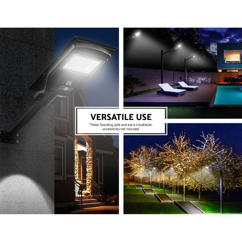 Leier Set of 2 LED Solar Lights Street Flood Sensor Outdoor Garden Light 90W-5
