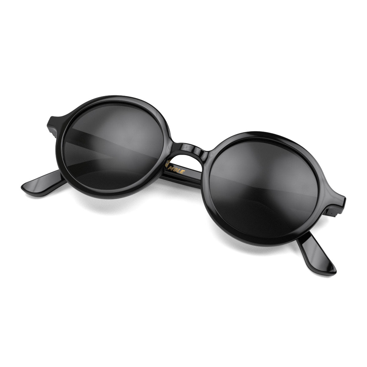 London Mole Artist Sunglasses Gloss Black / Black-2