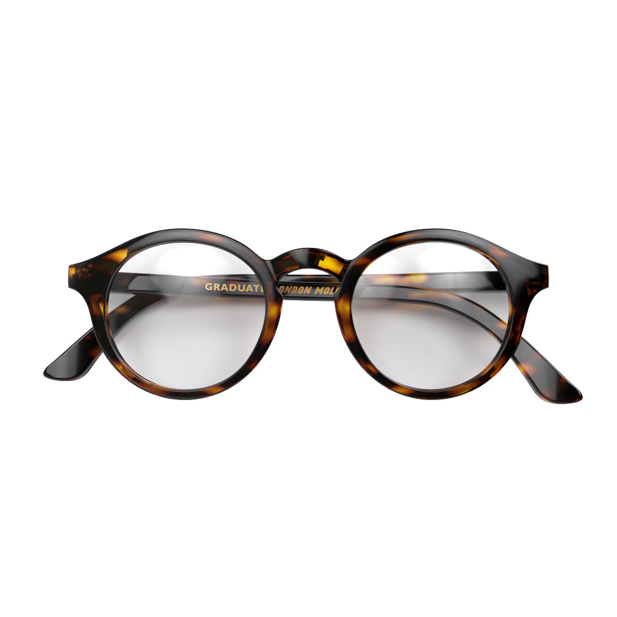London Mole Graduate Blue Blocker Glasses Gloss Tortoise Shell-0