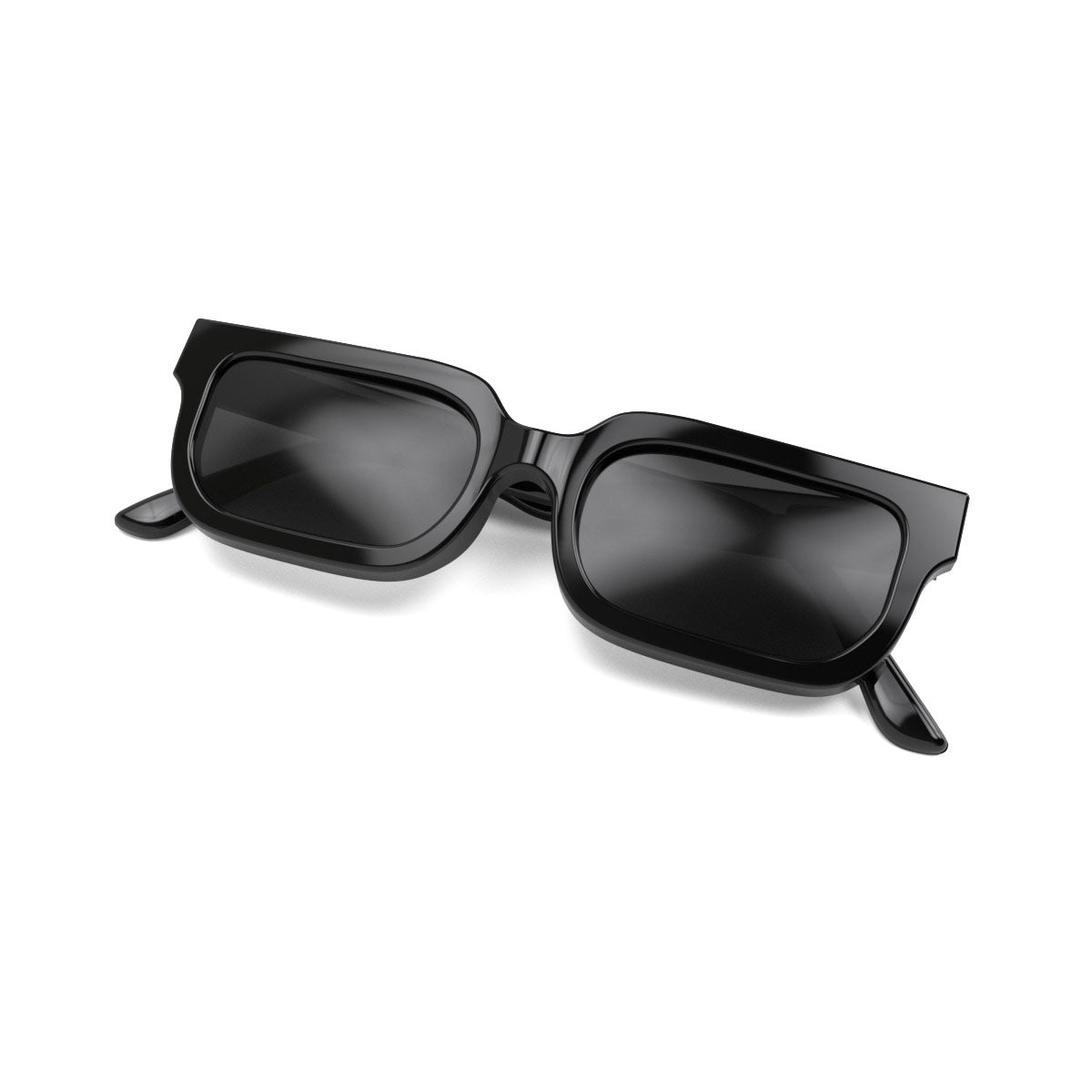 London Mole Icy Sunglasses Gloss Black / Black-2
