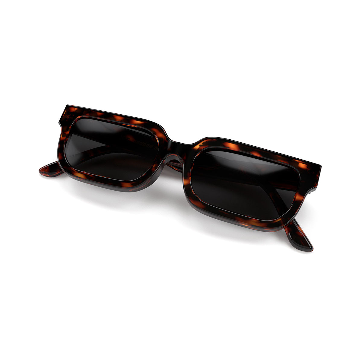 London Mole Icy Sunglasses Gloss Tortoise Shell / Black-2