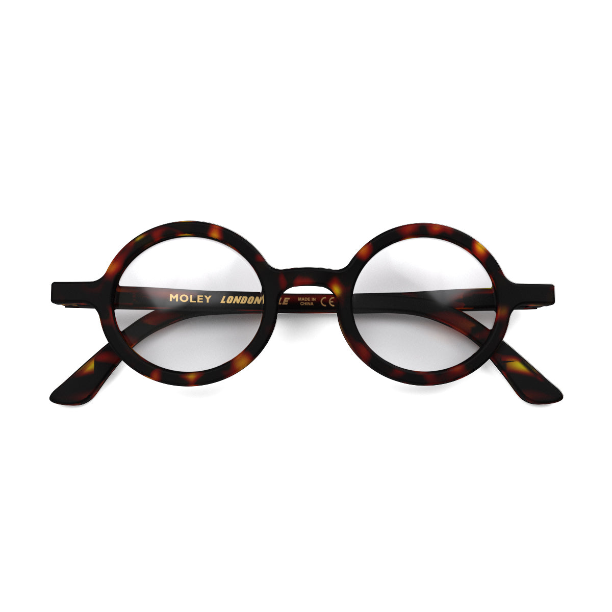 London Mole Moley Blue Blocker Glasses Matte Tortoise Shell-0
