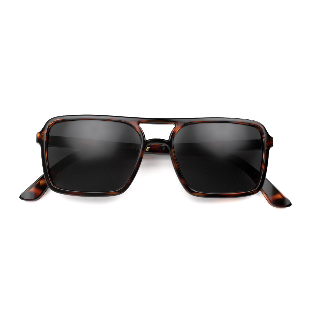 London Mole Spy Sunglasses Gloss Tortoise Shell / Black-0