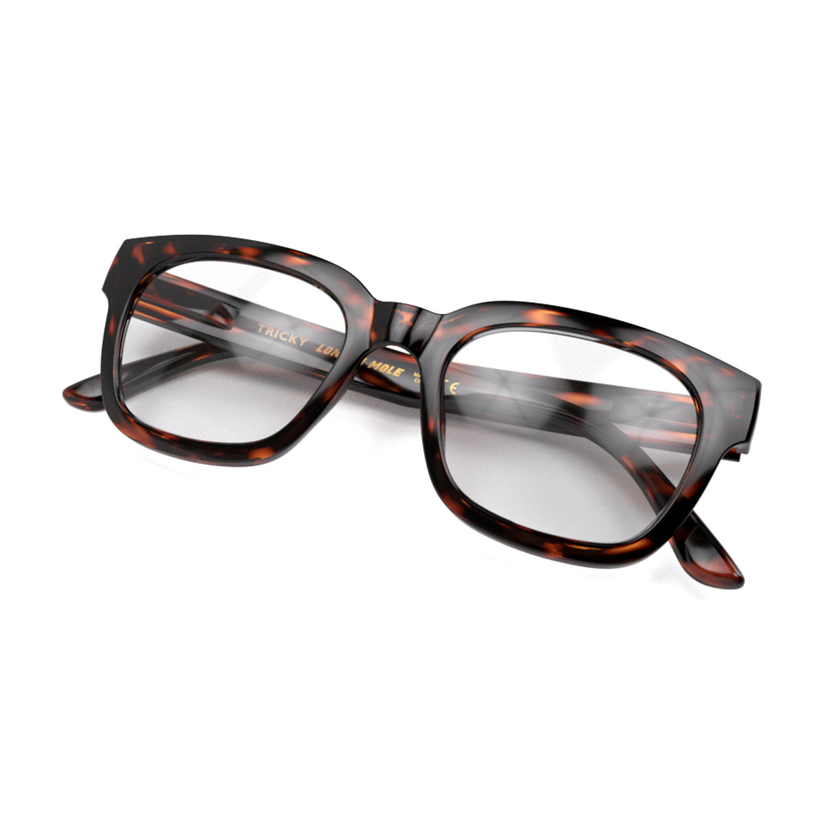 London Mole Tricky Blue Blocker Glasses Tortoise Shell-2