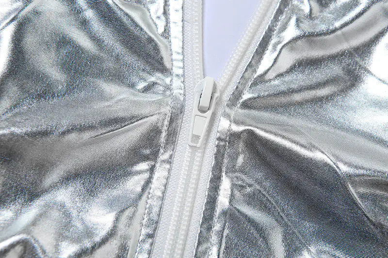 Stella Quilted Metallic Puffer Mini Skirt Set