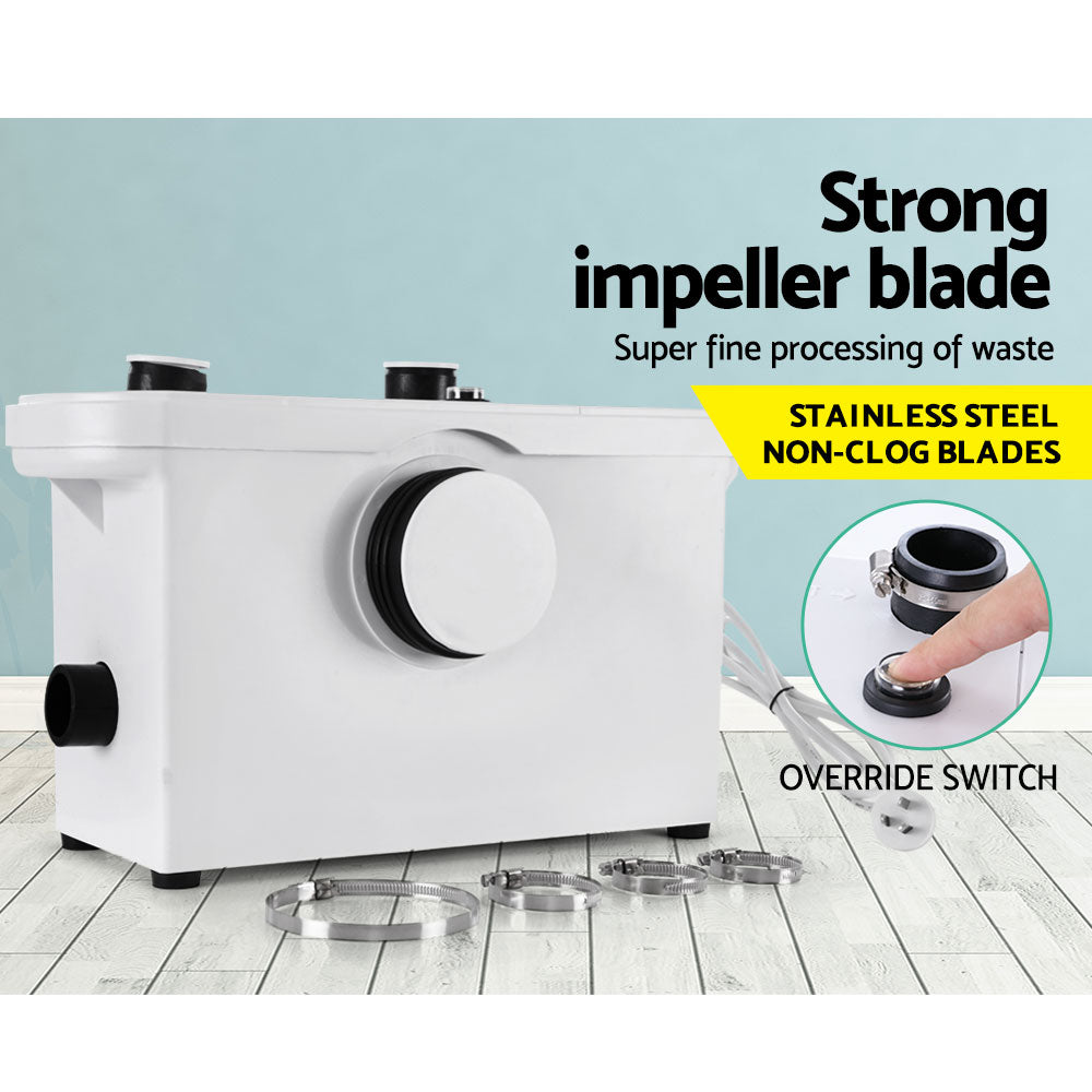 Macerator Sewerage Pump Waste Water Marine Toilet Disposal Unit Laundry Basement-6