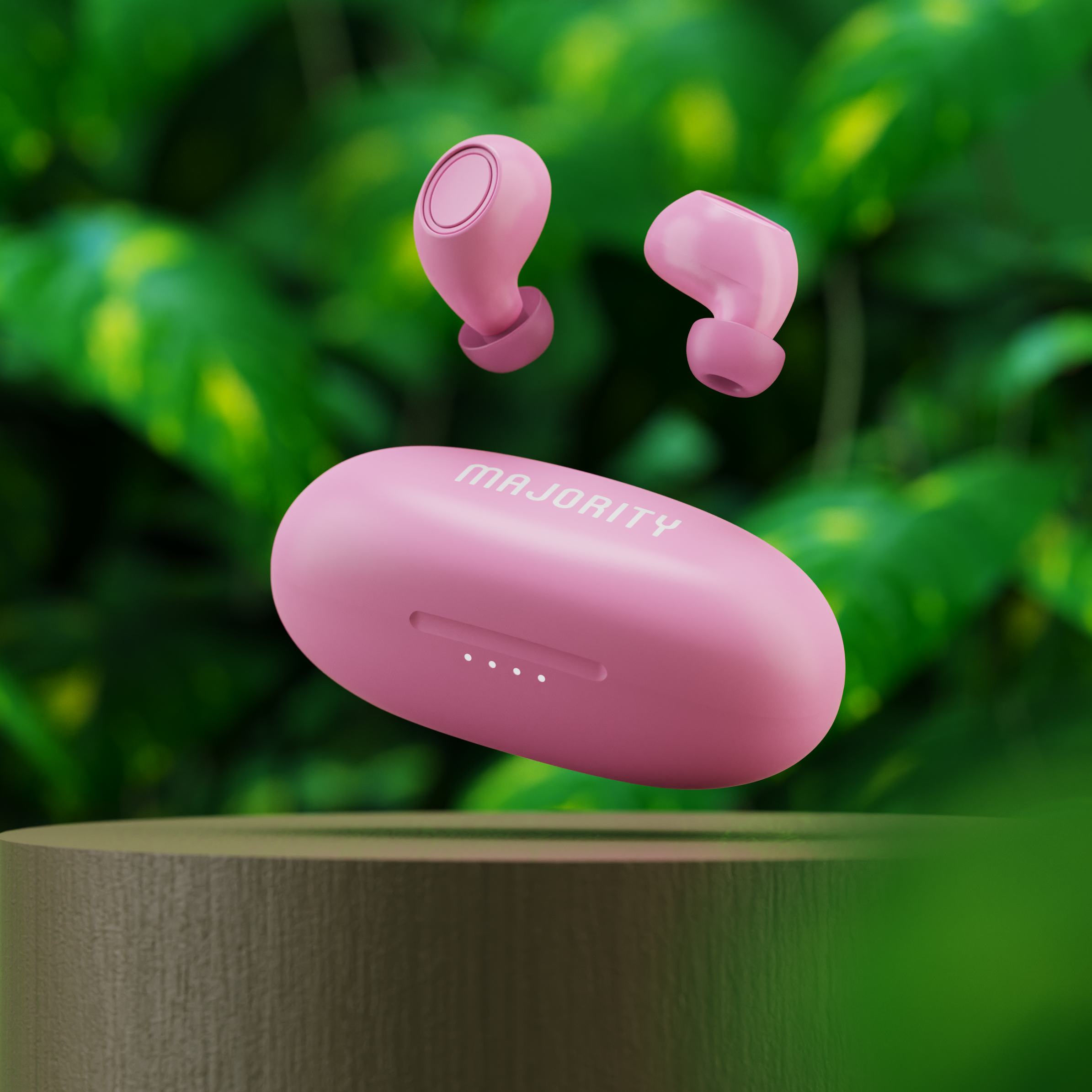 Majority Tru Bio TWS Earphones - Pink-4