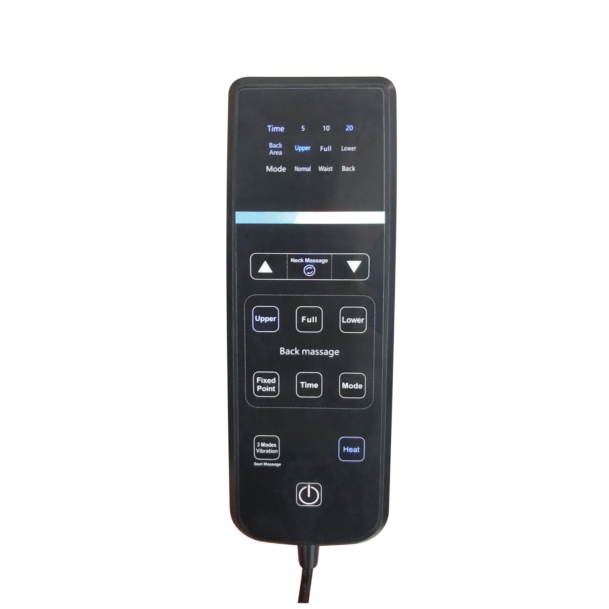 Massager Cushion - Chair Seat Kneading Shiatsu Heat Massage Portable Car-3