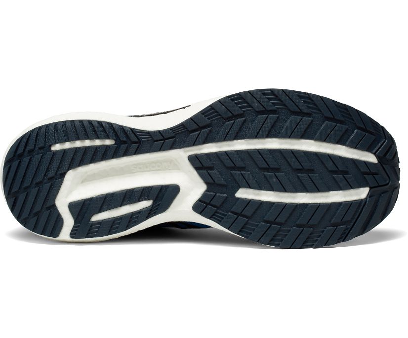 Mens Saucony Triumph 19 - Running Shoes Royal/Space-3