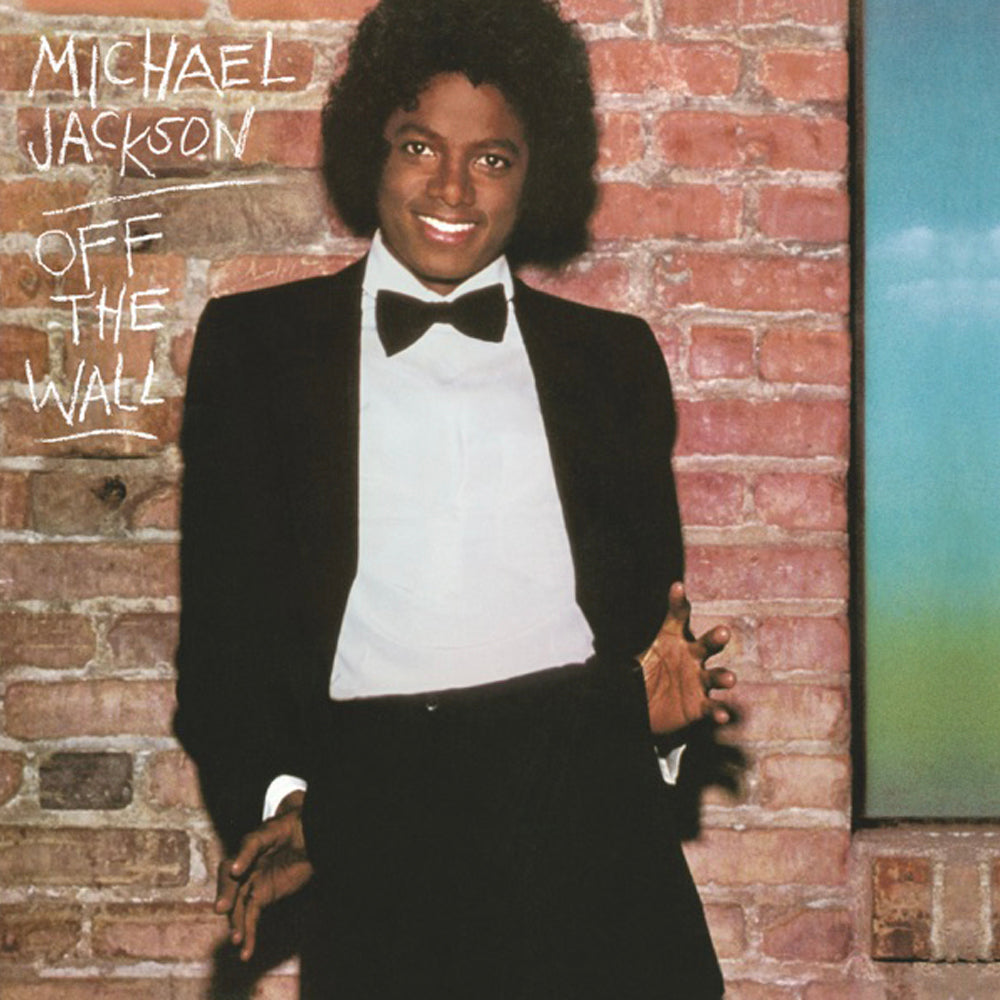 Michael Jackson Off The Wall Vinyl Album & Crosley Record Storage Display Stand-1