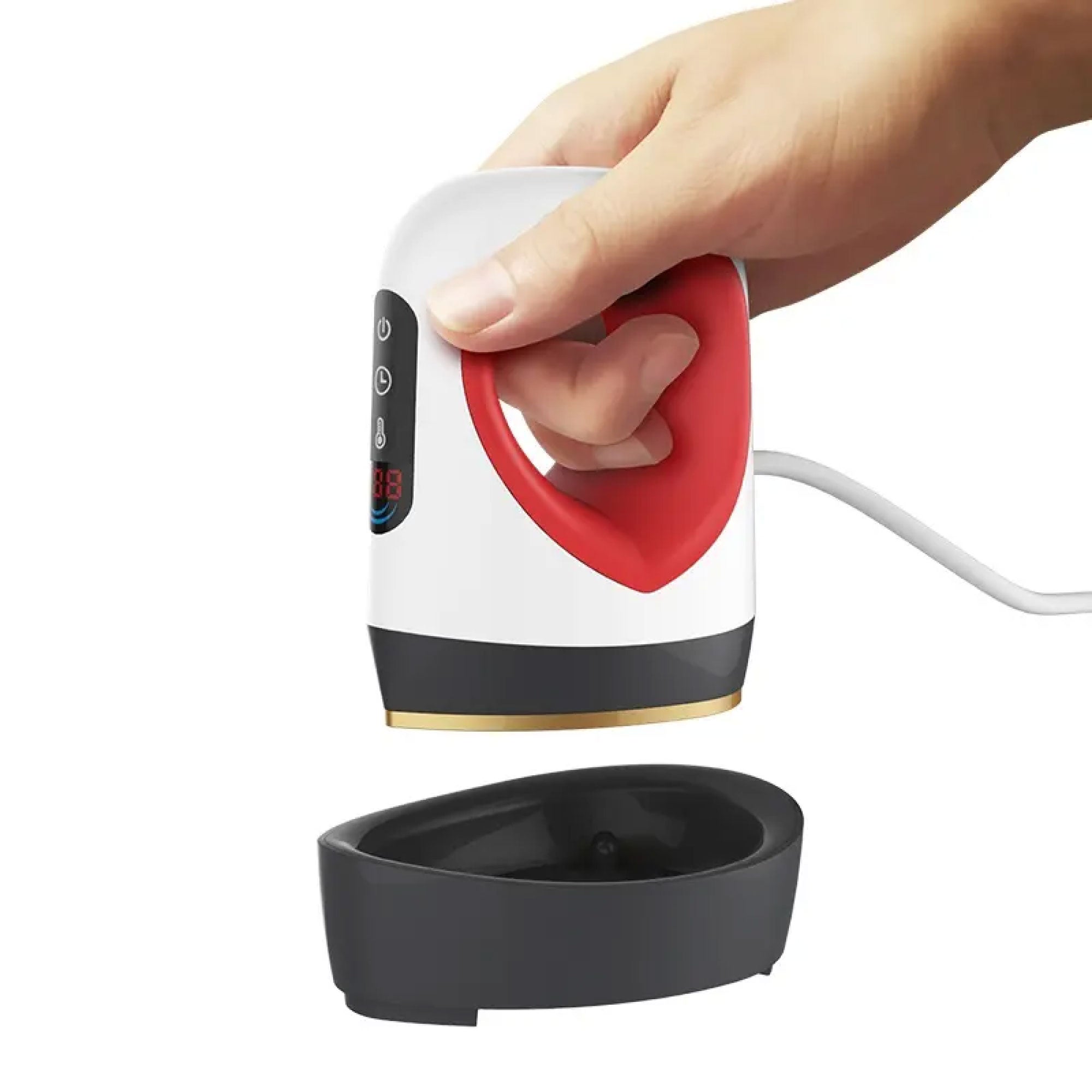 Mini Heat Press - Handheld T-Shirt Shoe Hat Vinyl Printing Transfer Machine-2