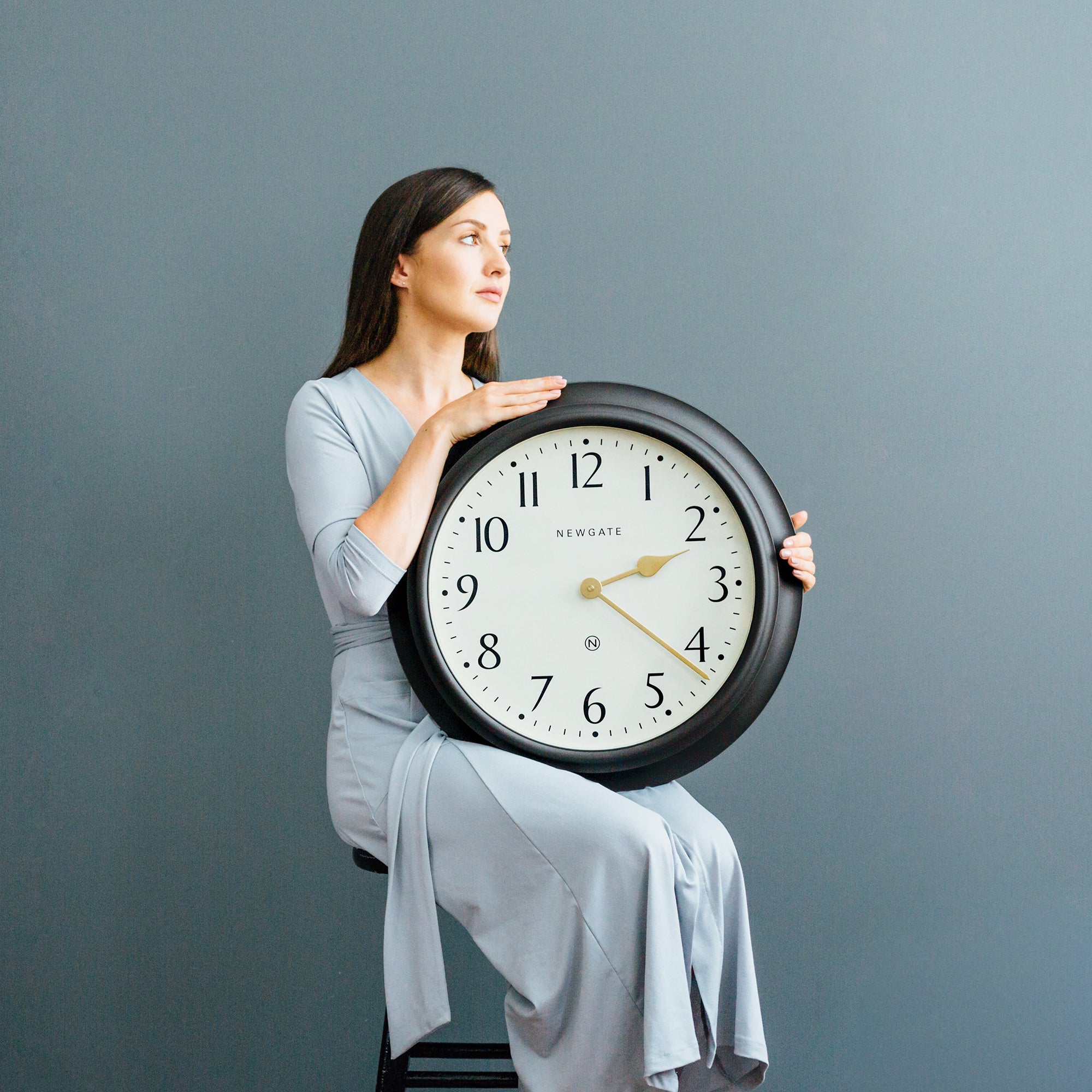 Newgate Westhampton Clock Gravity Grey-2
