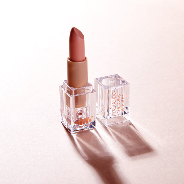 Nude 5 (Mid Tone Rosy Nude) Matte Lipstick by Fernando Hervas-14
