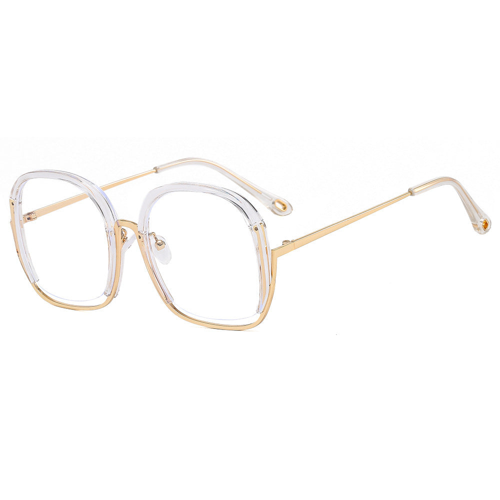 Personalized Oversized Square Frame Glasses