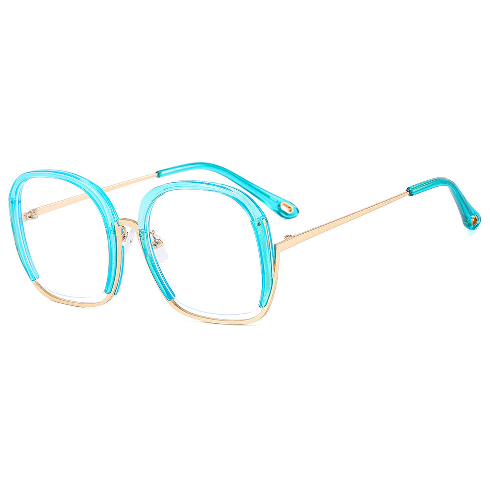 Personalized Oversized Square Frame Glasses