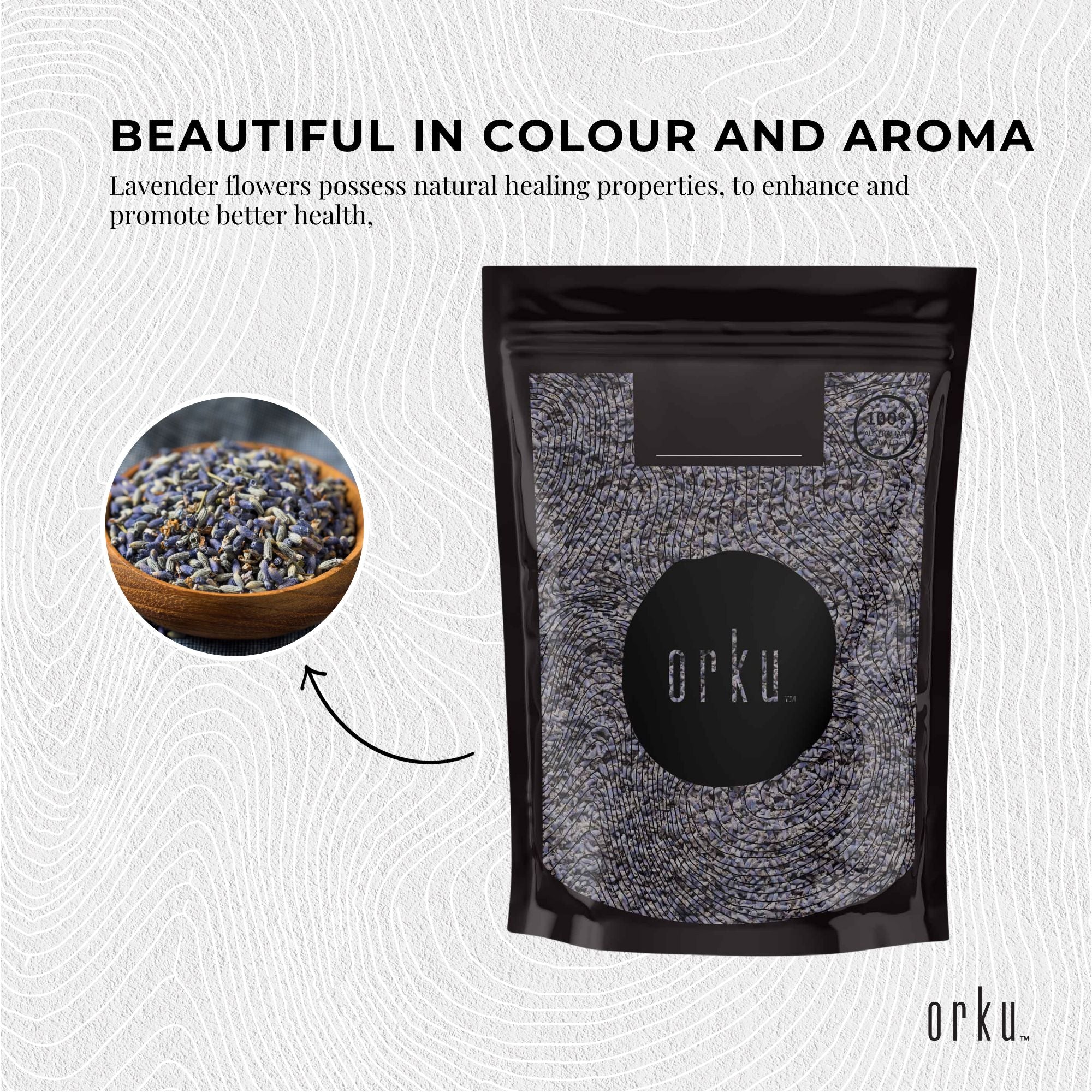 Organic Lavender Flower - Dried Fragrant Lavendula Angustifolia-5