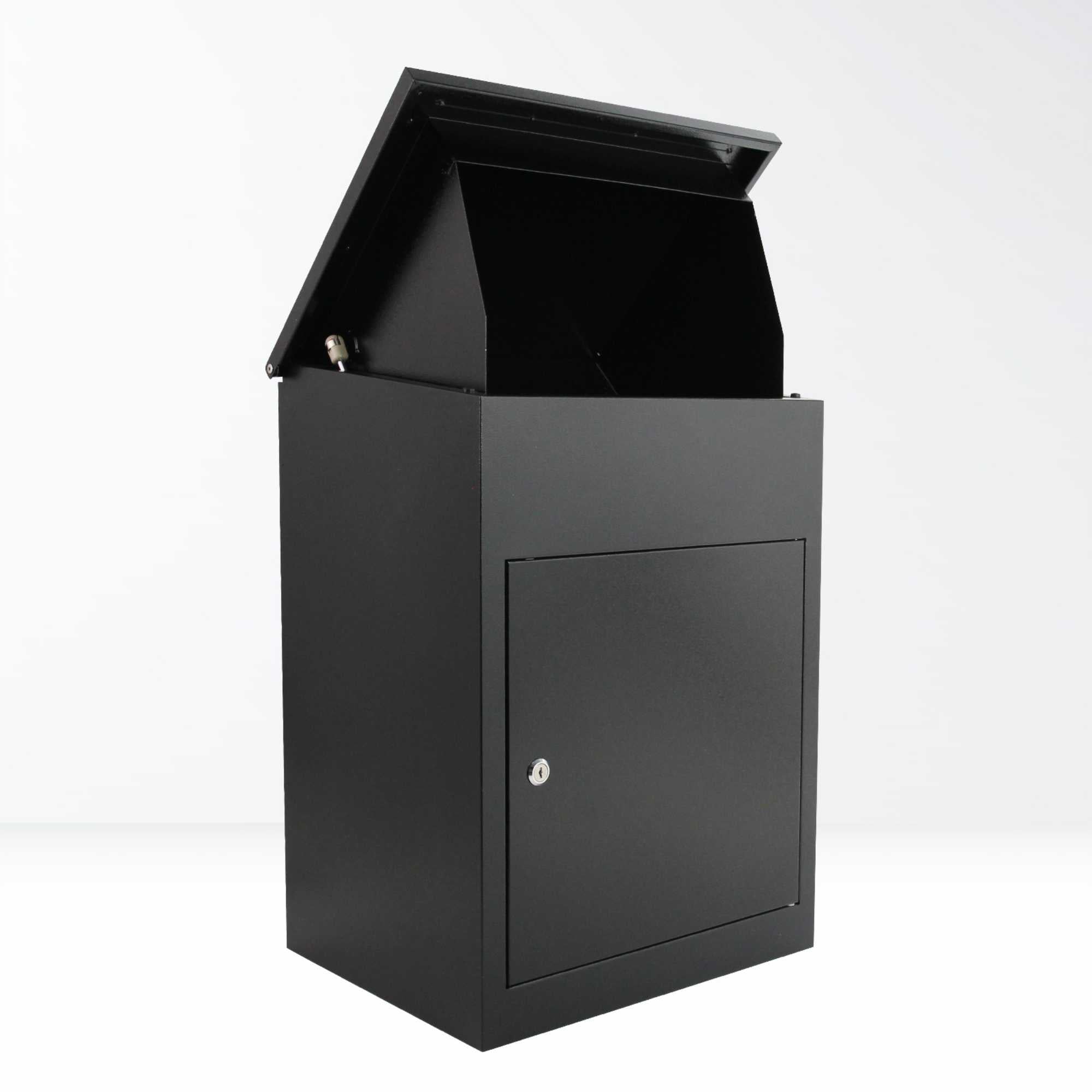Parcel Delivery Drop Box Mailbox - Secure Home Package Post Locker 44x35x58cm-2
