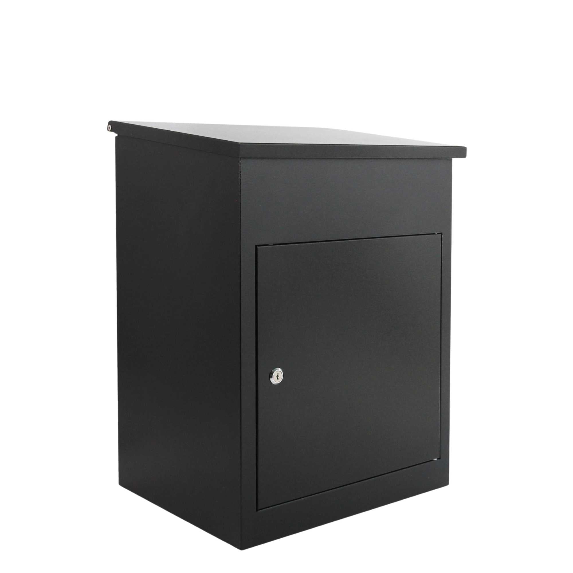 Parcel Delivery Drop Box Mailbox - Secure Home Package Post Locker 44x35x58cm-0