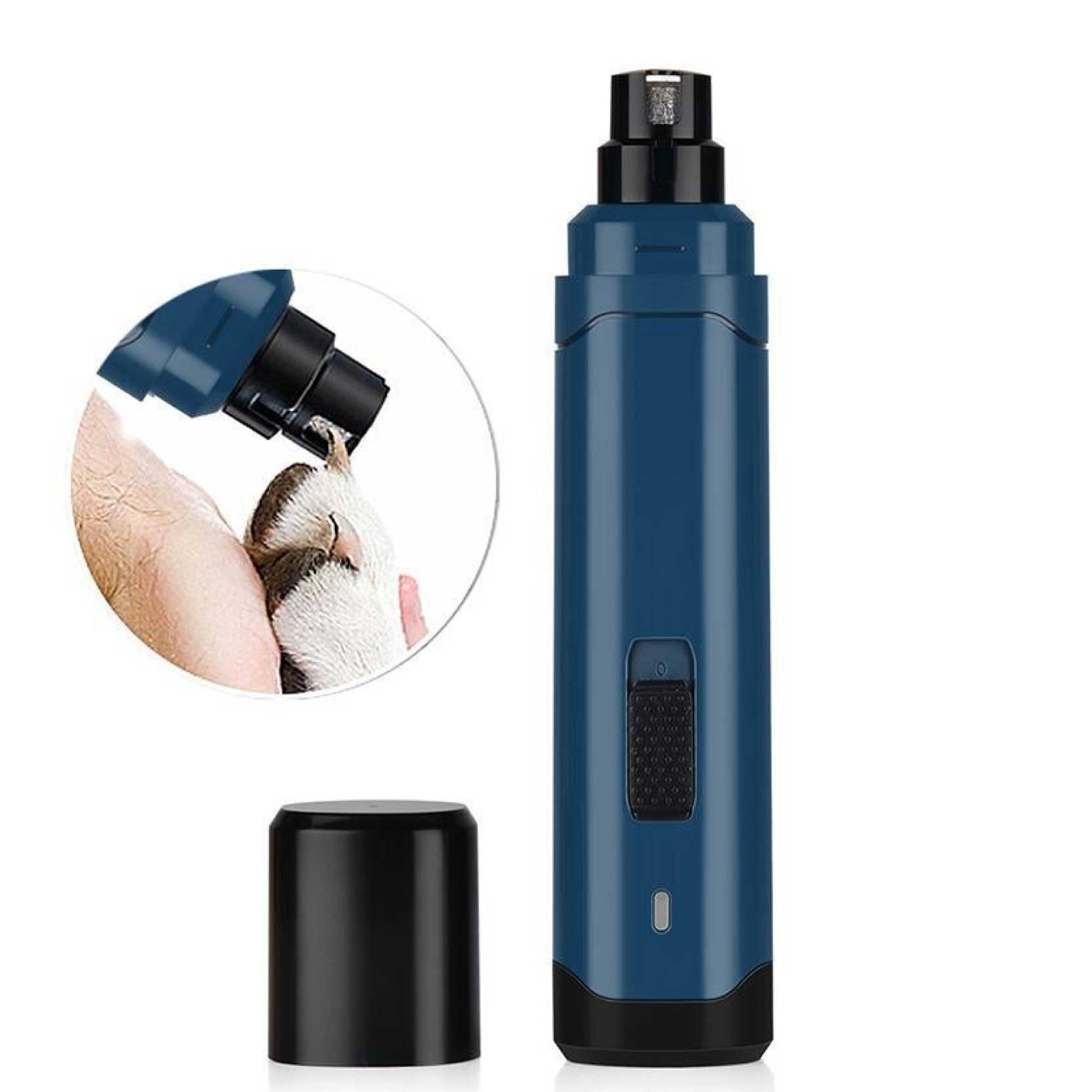 Pet Nail Grinder Dog Cat Electric Trimmer 2 Speed Rechargeable Claw Filer N10-9